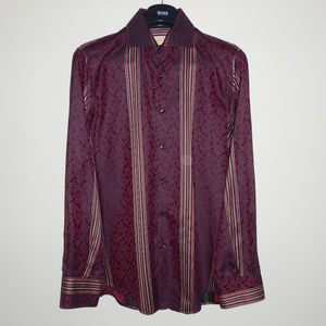 Great Purple Paisley with Strips by Joseph Cloak